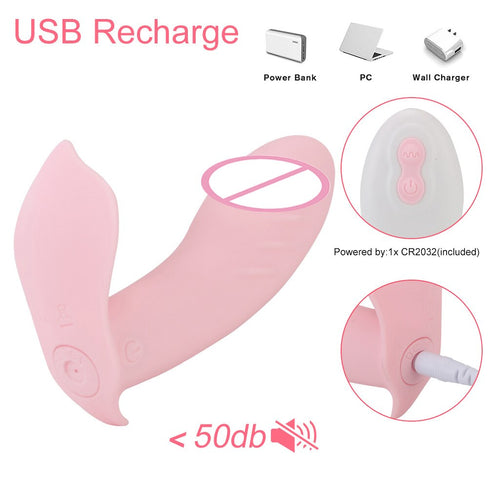 10 Frequency Remote Control Clitoris Stimulator Wearable Dildo Vibrator Sex Shop Sex Toys for Women Panty G Spot Massager