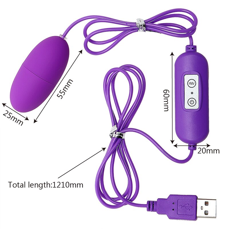 USB Double Vibrating Eggs 12 Frequency Multispeed G Spot Vibrator Single/Double Sex Toys for Women Adult Products Waterproof