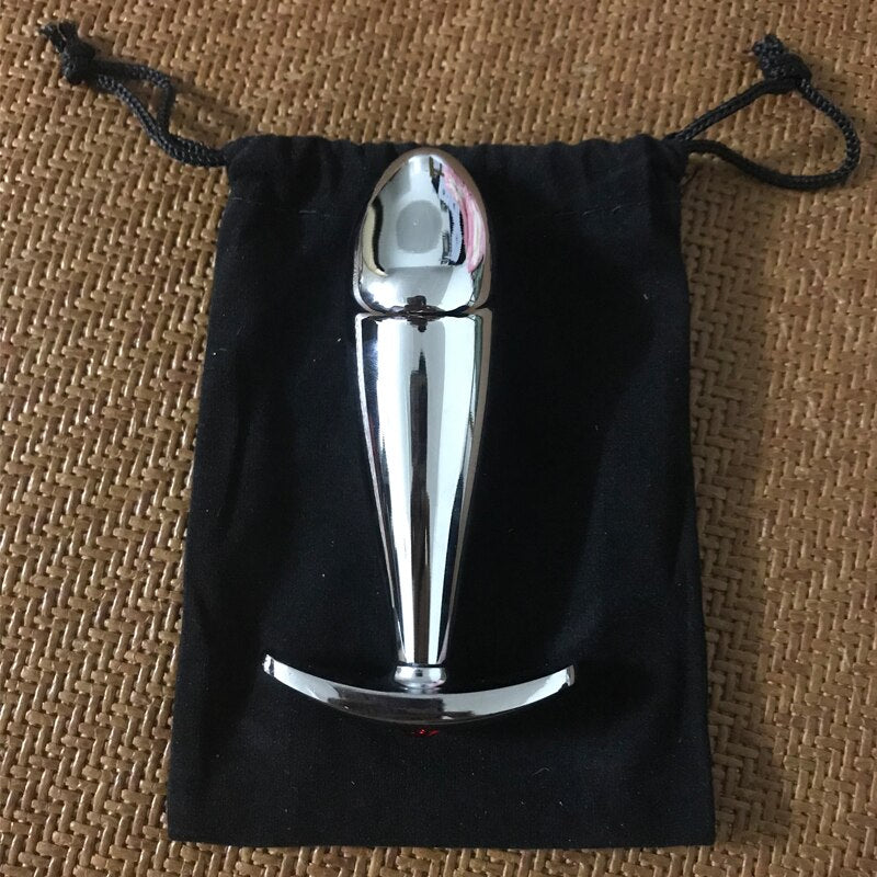 Stainless Steel Anal Plug Intimate Things Anal Dilator Prostate Massager Metal Butt Plug Clitoral Massager G-spot Stimulator 18+