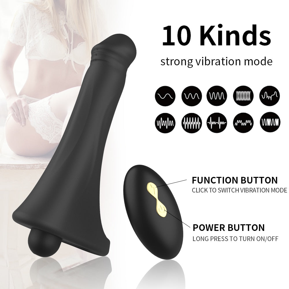 Wireless Double Penetration Remote Control Strap On Vibrators For Men Strap On Anal Butt Plug Dildo Adult Sex Toys For Couples