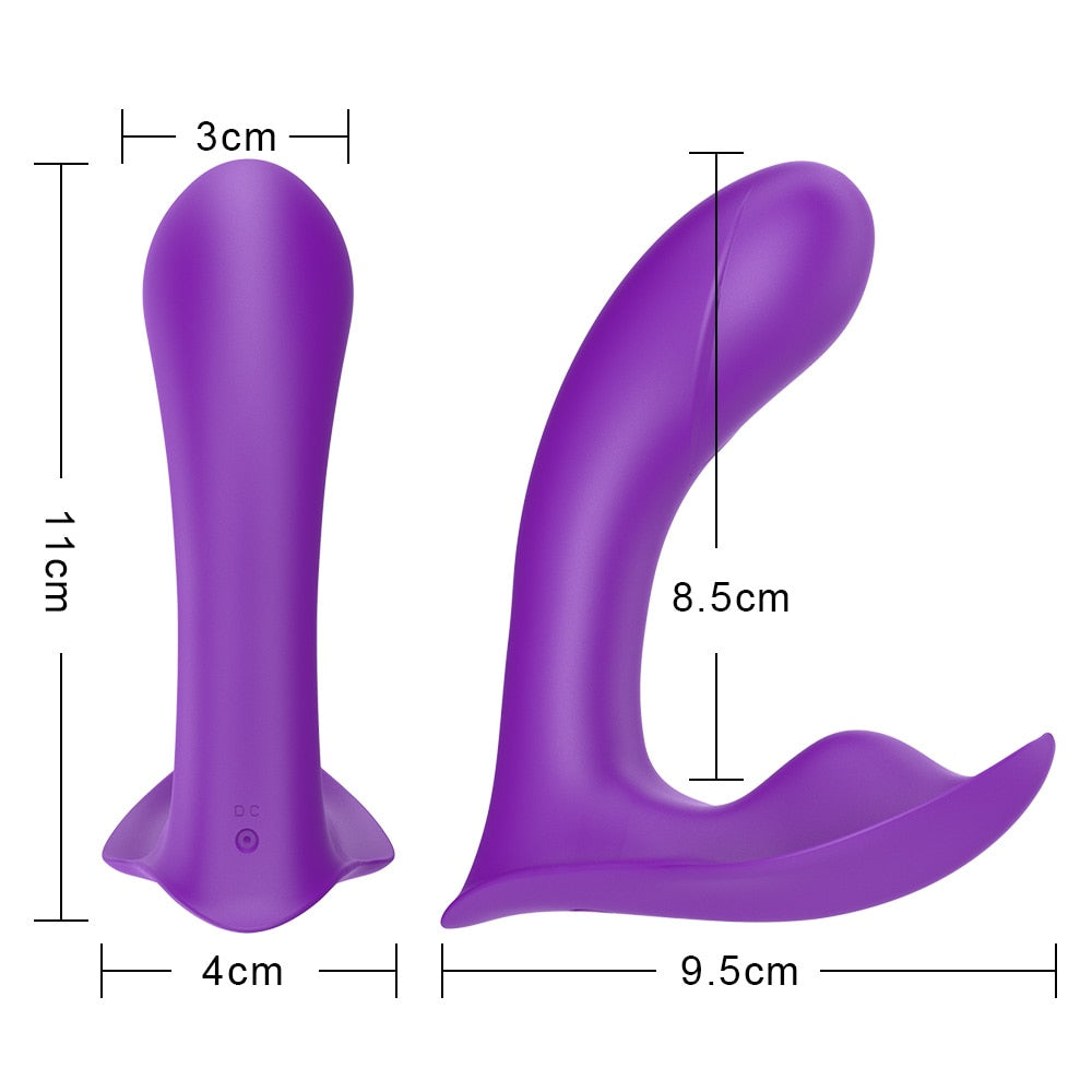 Wearable Dildo Vibrator Sex Toy for Women 10 Speed Panties Vibrator Female Masturbator Clit Stimulate Remote Control