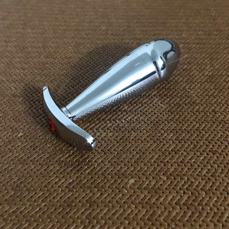 Stainless Steel Anal Plug Intimate Things Anal Dilator Prostate Massager Metal Butt Plug Clitoral Massager G-spot Stimulator 18+