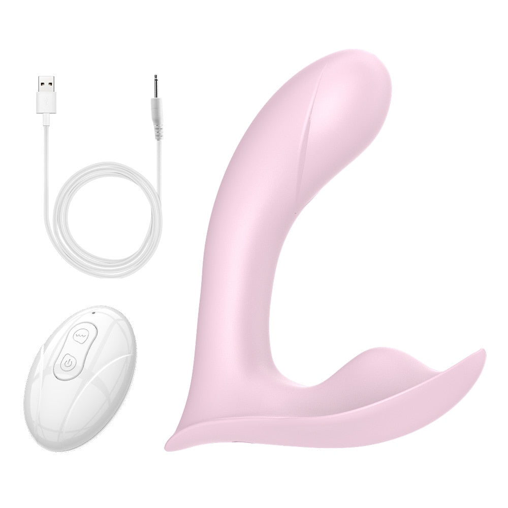 10 Frequency Remote Control Clitoris Stimulator Wearable Dildo Vibrator Sex Shop Sex Toys for Women Panty G Spot Massager