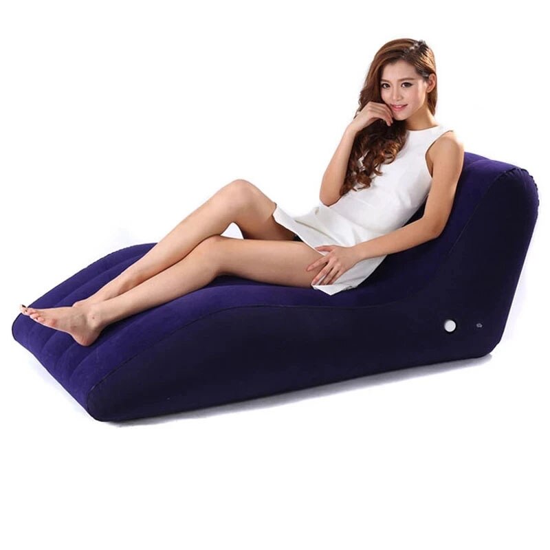 Sex Sofa S Shape Inflatable Pillow Chair Furniture Sex Toys For Couples Adults Games Bdsm Cushion Position Love Lounge