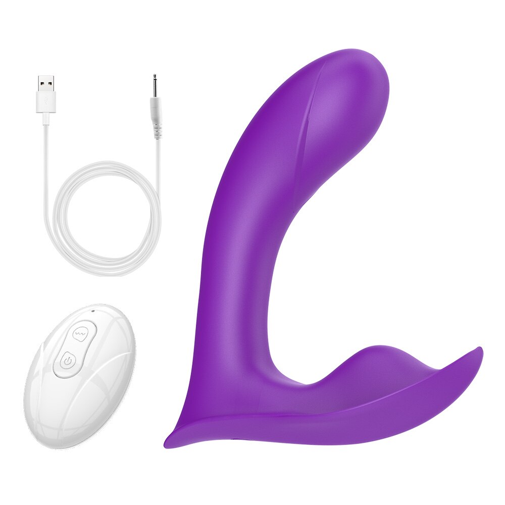 10 Frequency Remote Control Clitoris Stimulator Wearable Dildo Vibrator Sex Shop Sex Toys for Women Panty G Spot Massager