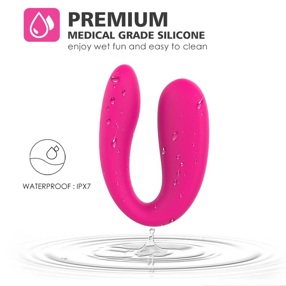 Couple Vibrator Sex Toys For Women Vagina Clitoris Stimulate U Type Vibrator G-Spot Massage Female Masturbator Adults Products