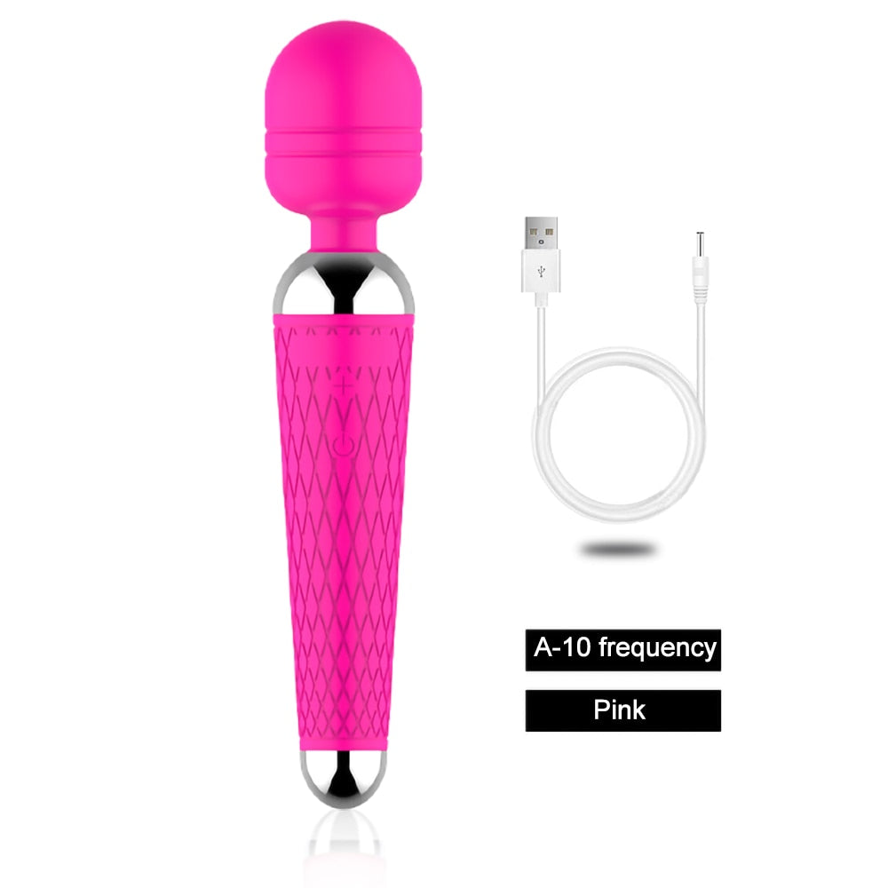 Muti-speed Dildo Vibrators Sex Toys for Woman Magic Wand Clitoris Stimulator G Spot Massager Vibrator Female Masturbator Sexshop