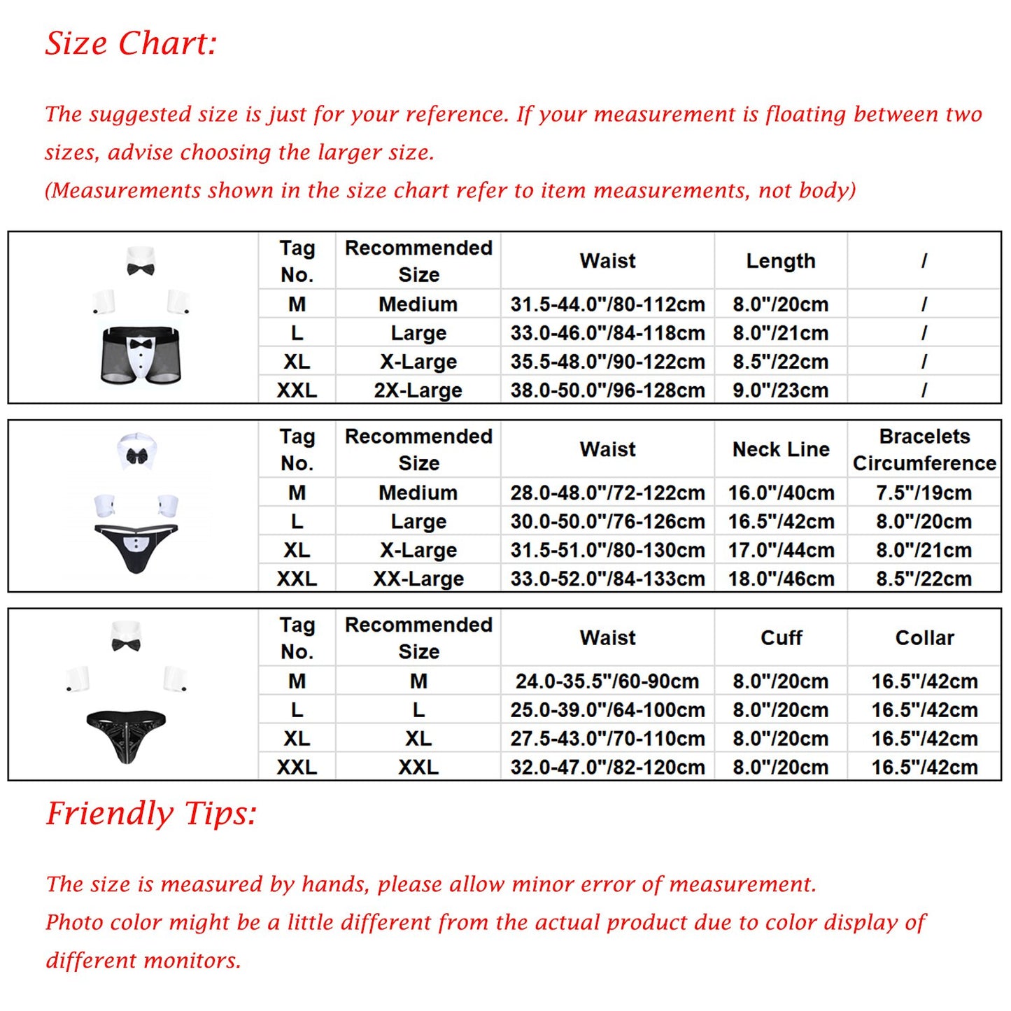 Waiters Role Play Sexy Gay Men Lingerie Set Adult Dancer Costume Bowknot Collar Cuffs with Mesh Briefs Back Rabbit Ear Underwear
