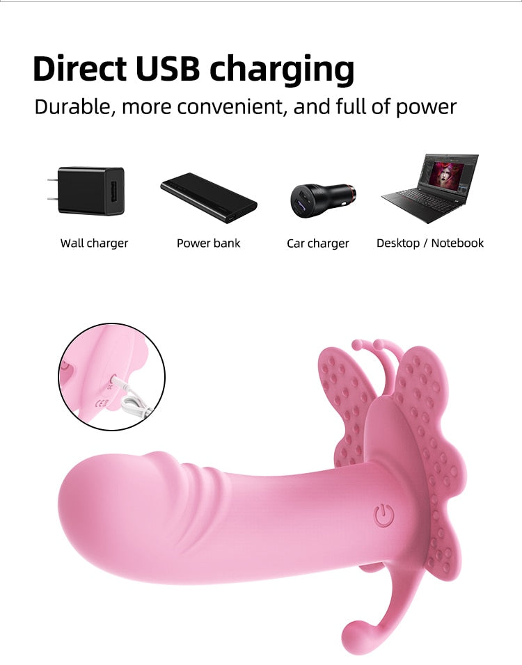 Remote Control Wearable Vibrator Dildo Vibrators for Women G-spot Clitoris Invisible Butterfly Panties Vibrating Egg Sex Toys 18